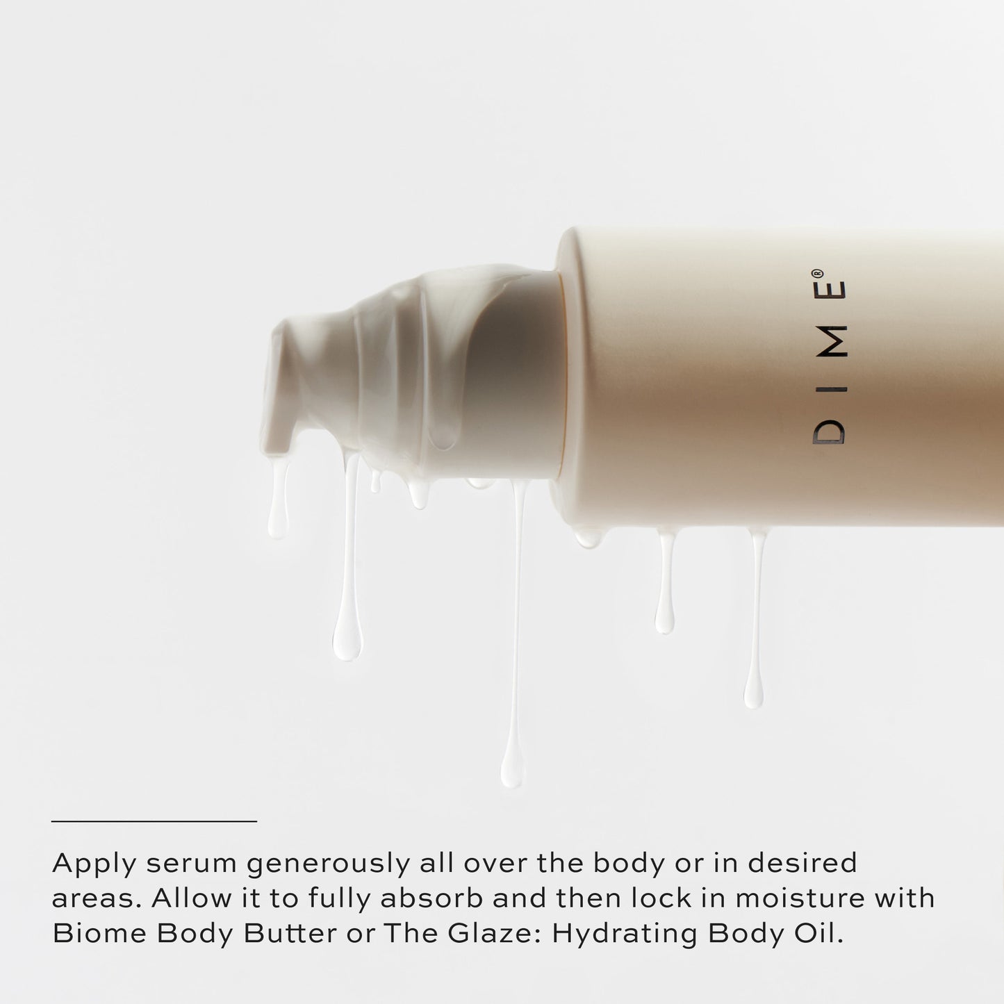 apply serum generously