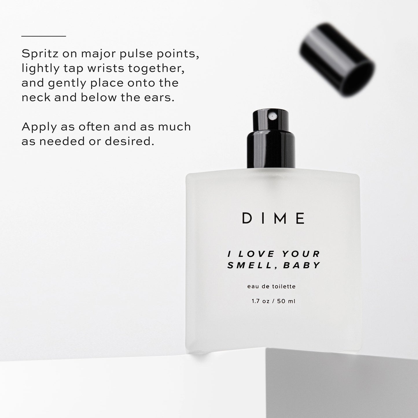 Spritz on major pulse points