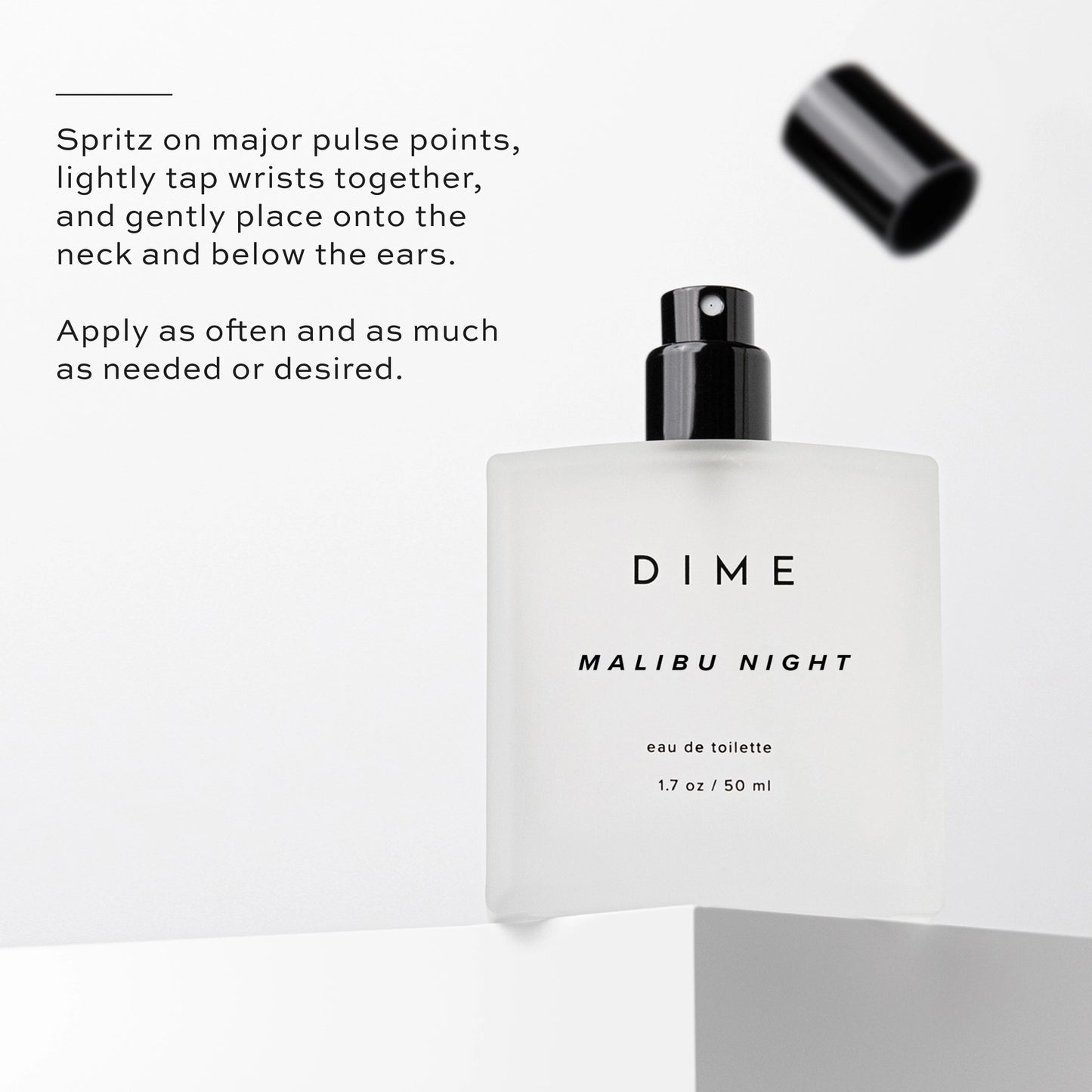 Spritz on major pulse points