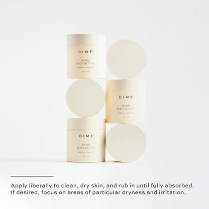 Apply liberally to clean, dry skin