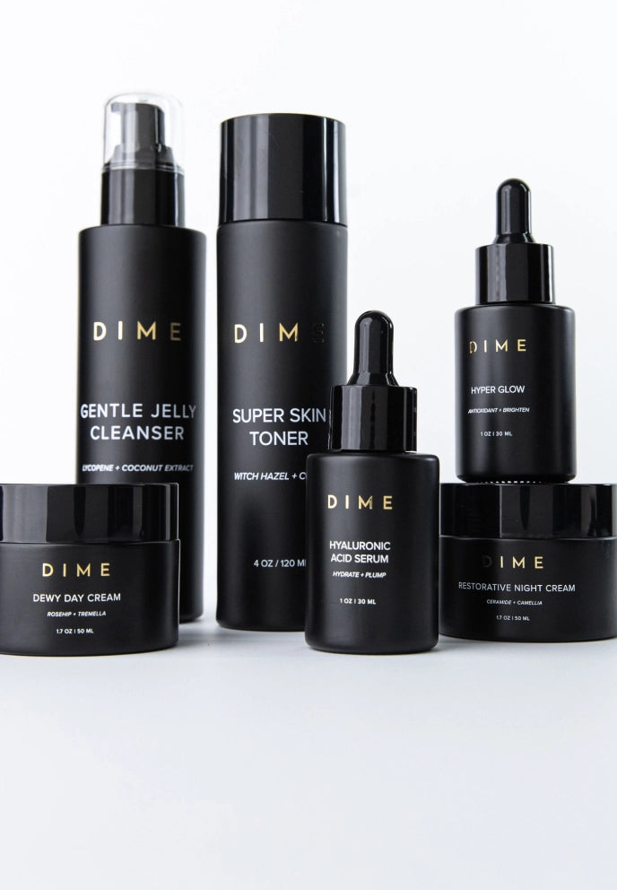 High-Quality Dime Skincare Scene Photography High-Quality Dime Skincare Scene Photography