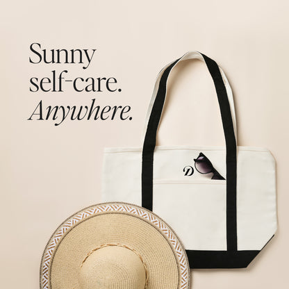 Sunny self-care. Anywhere.