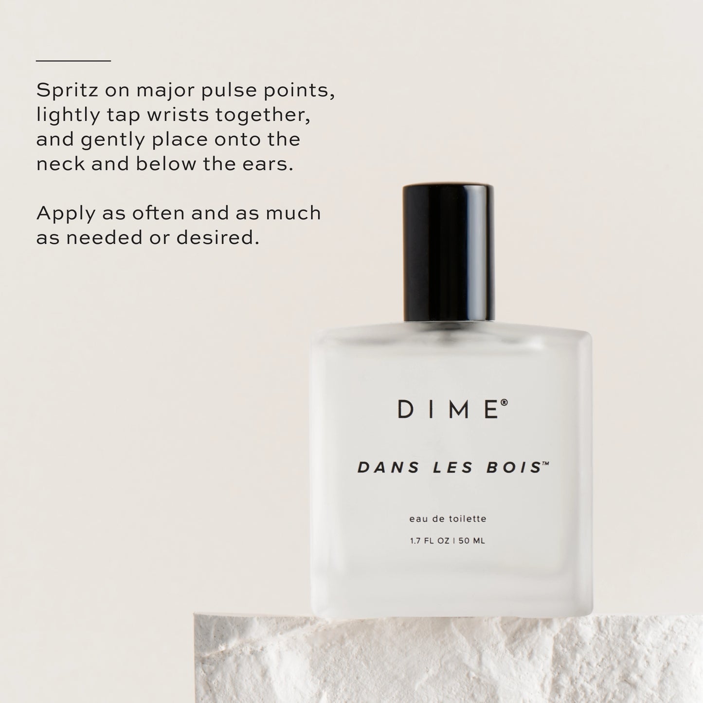 spritz on major pulse points