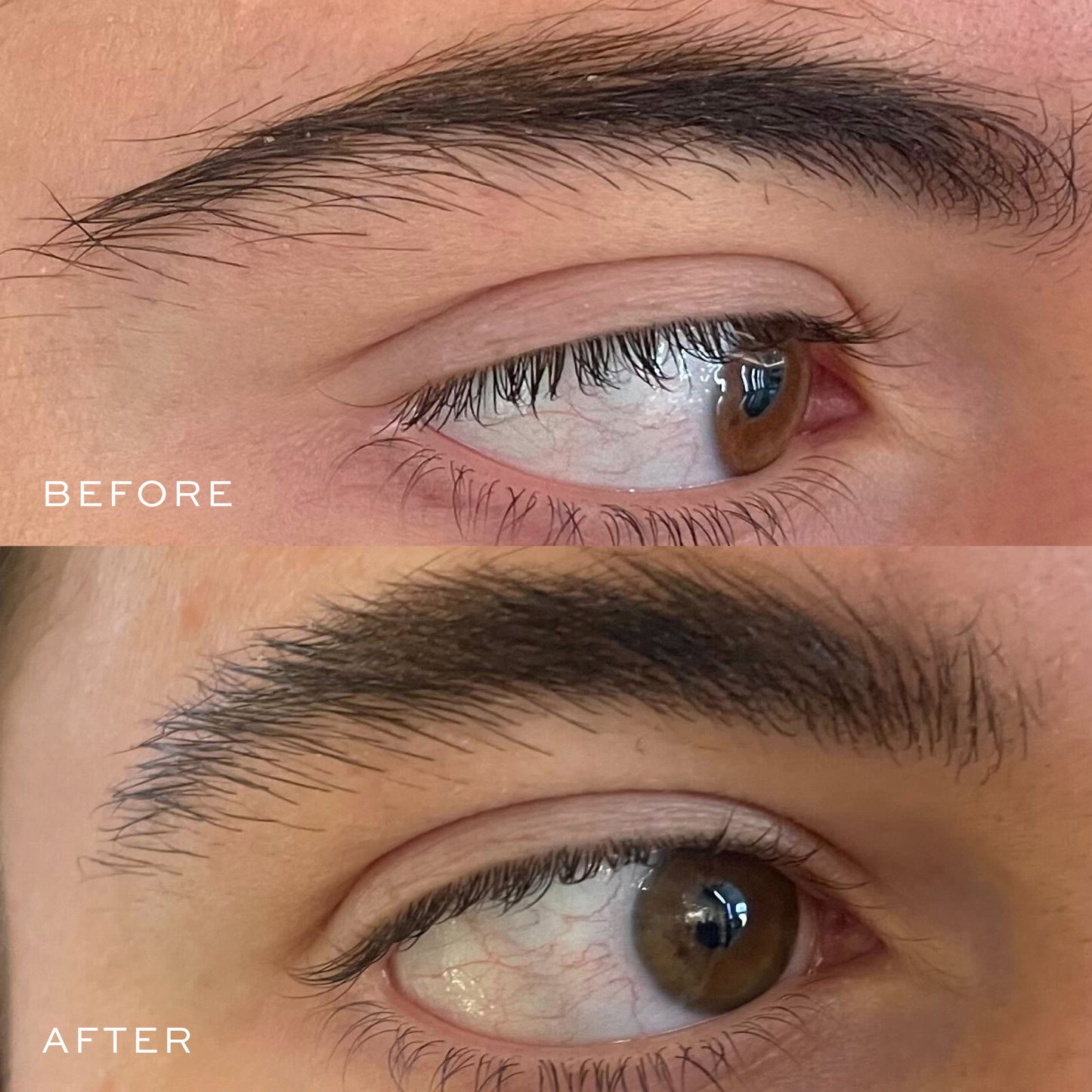 Eyebrow Enhancing Gel Before & After