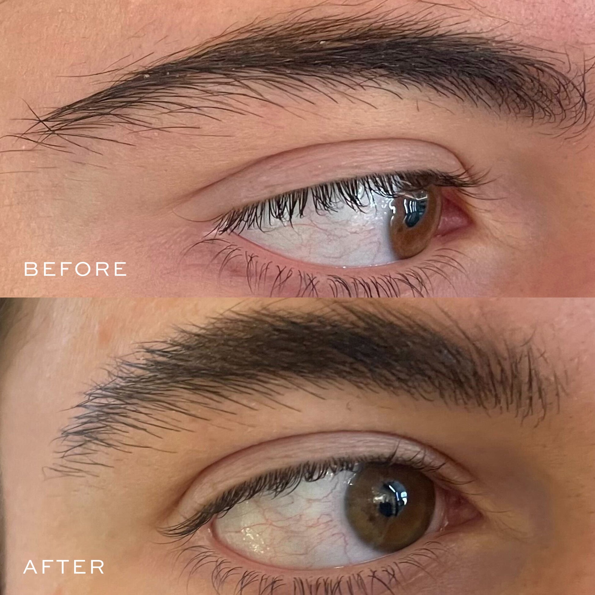 Eyebrow Enhancing Gel Before & After