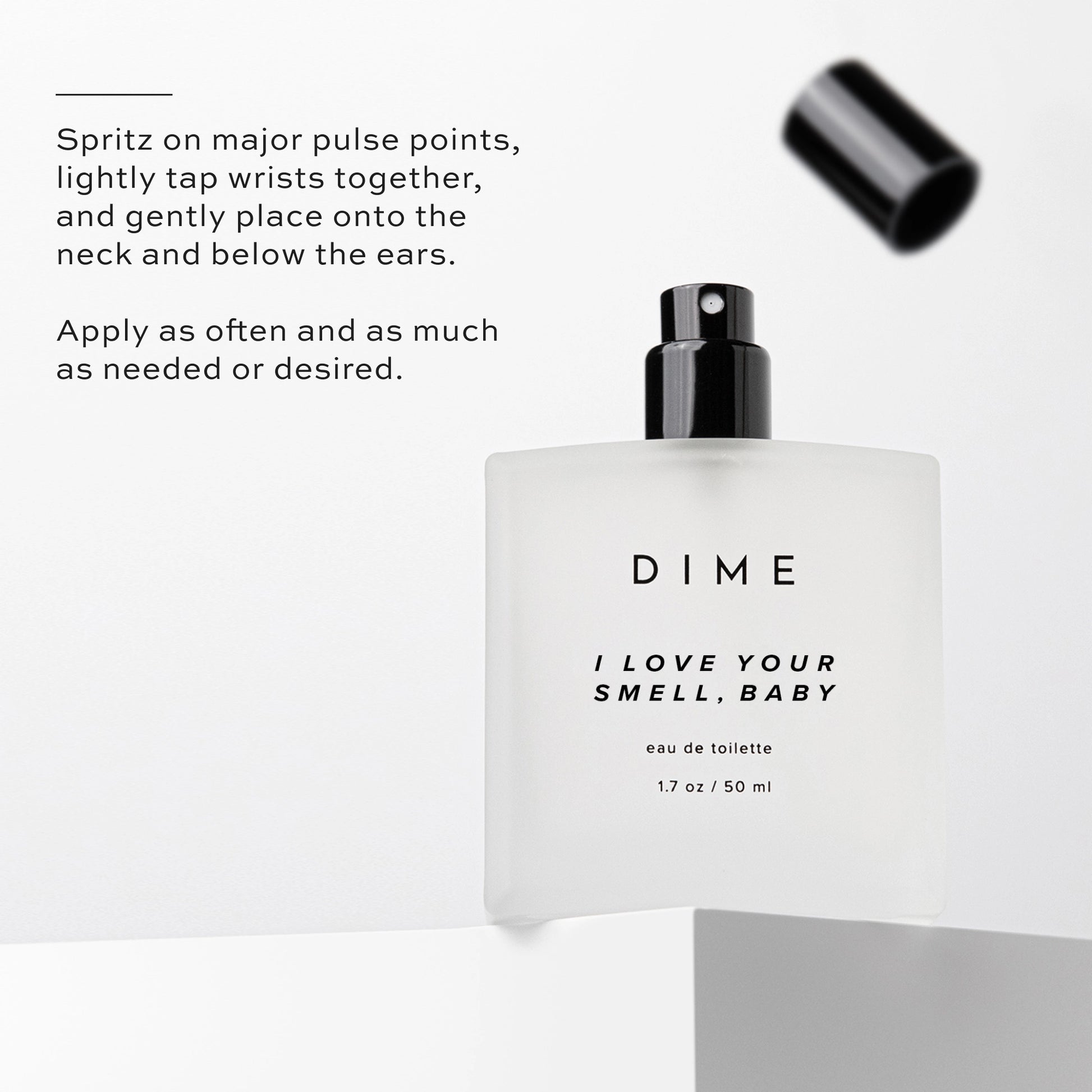 Spritz on major pulse points