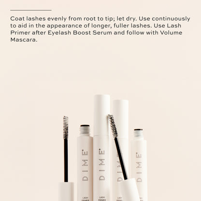 Coat lashes evenly from root to tip