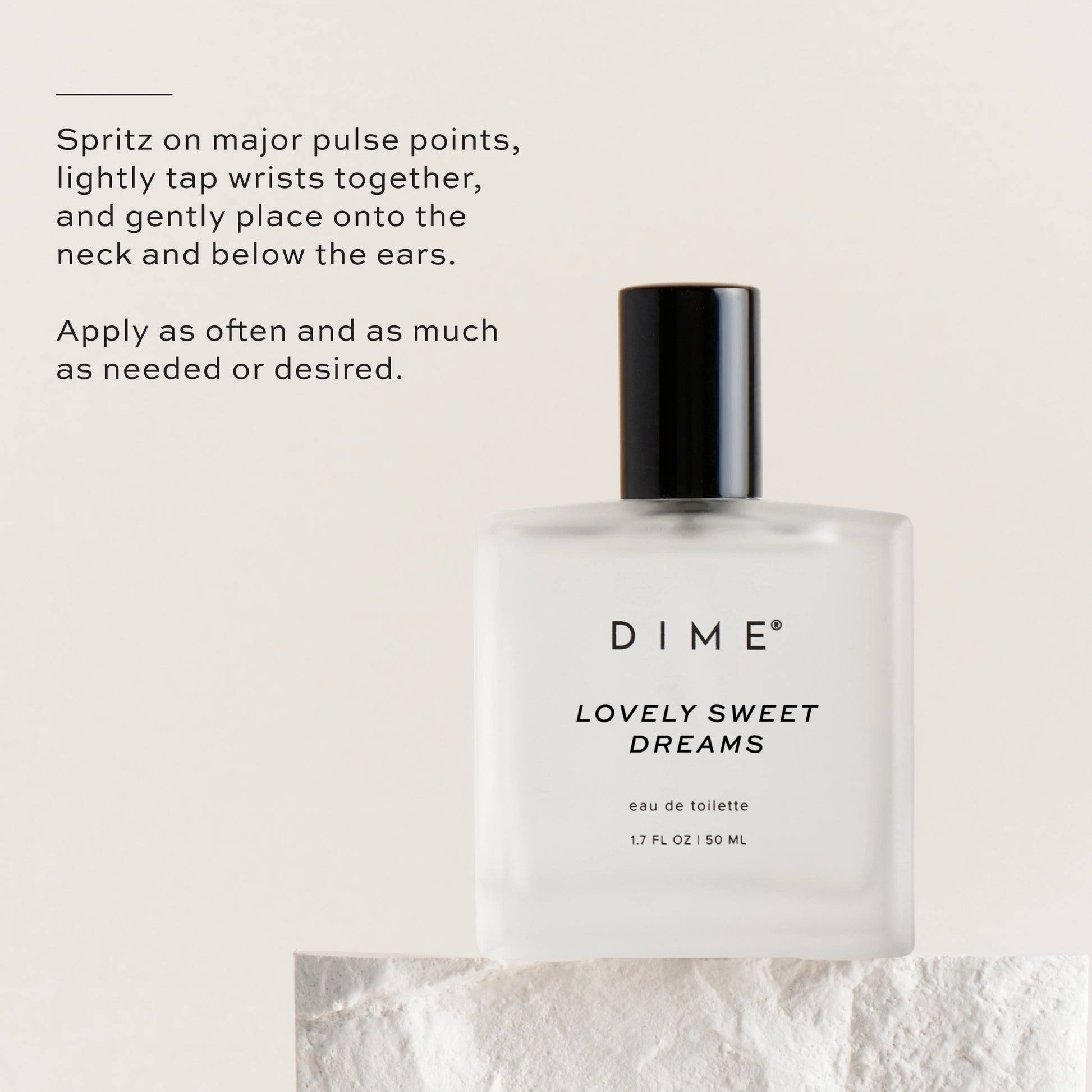 Spritz on major pulse points