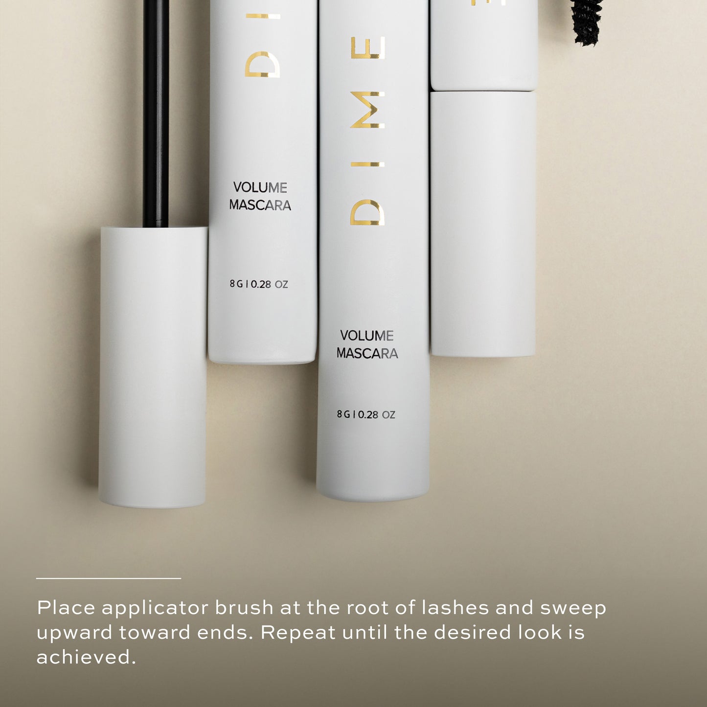 application directions for volume mascara