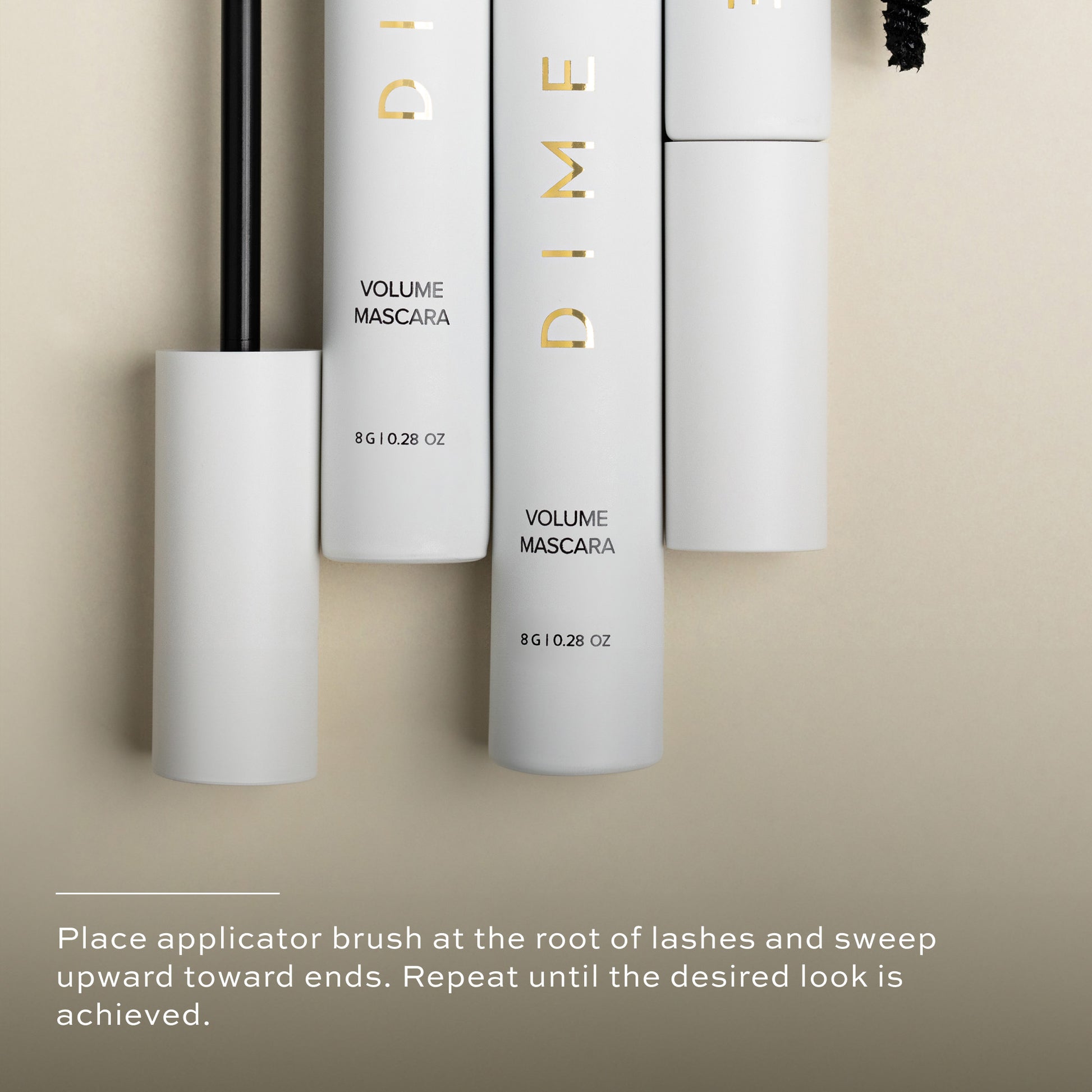 application directions for volume mascara