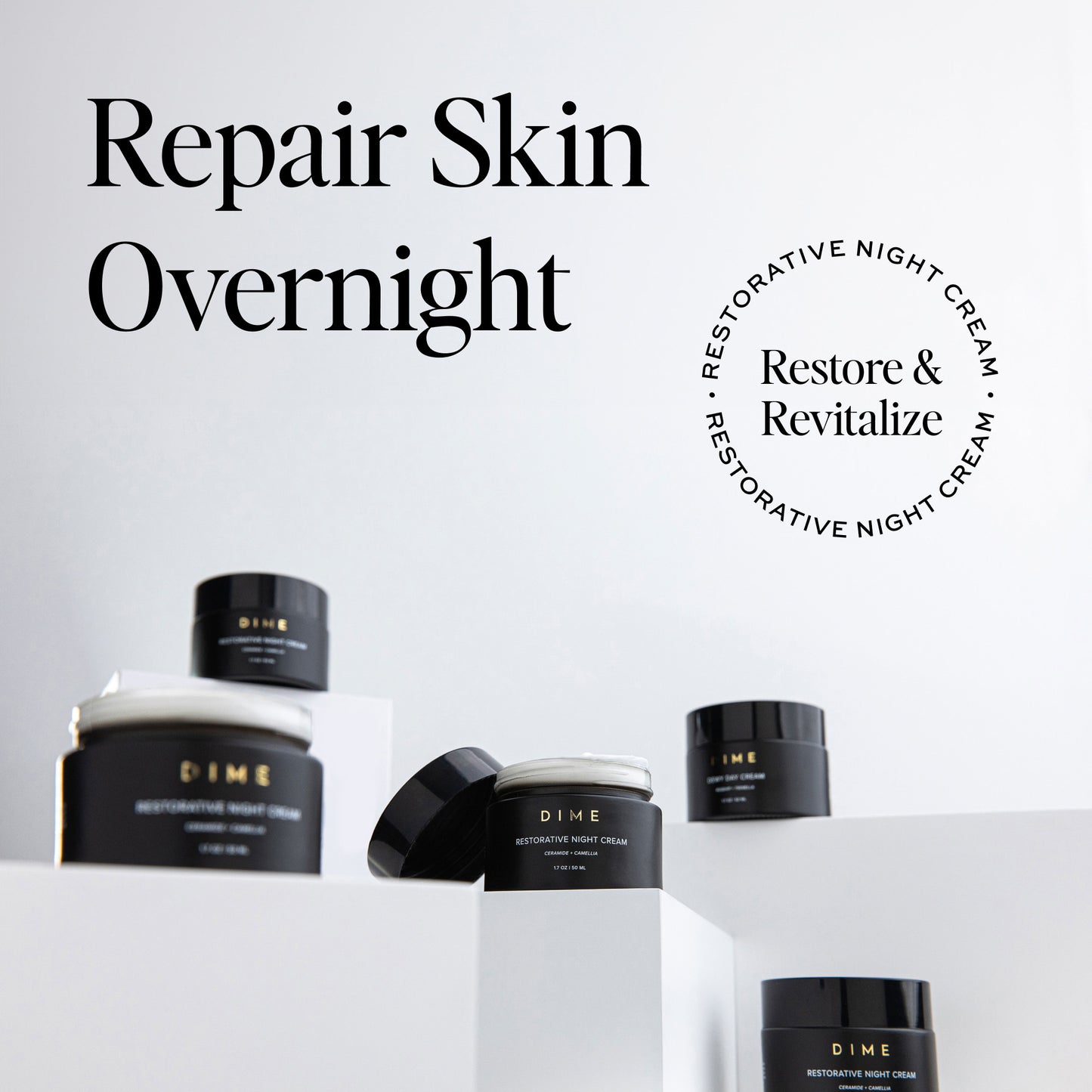 Repair skin overnight