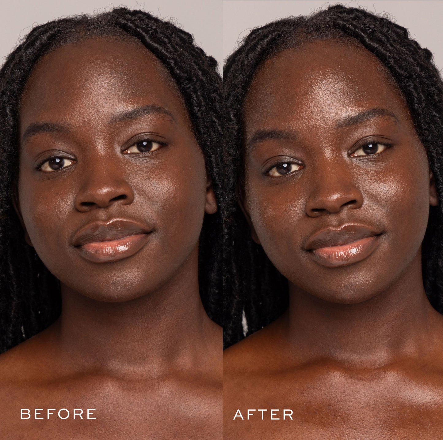 Thirsty Face Before & After