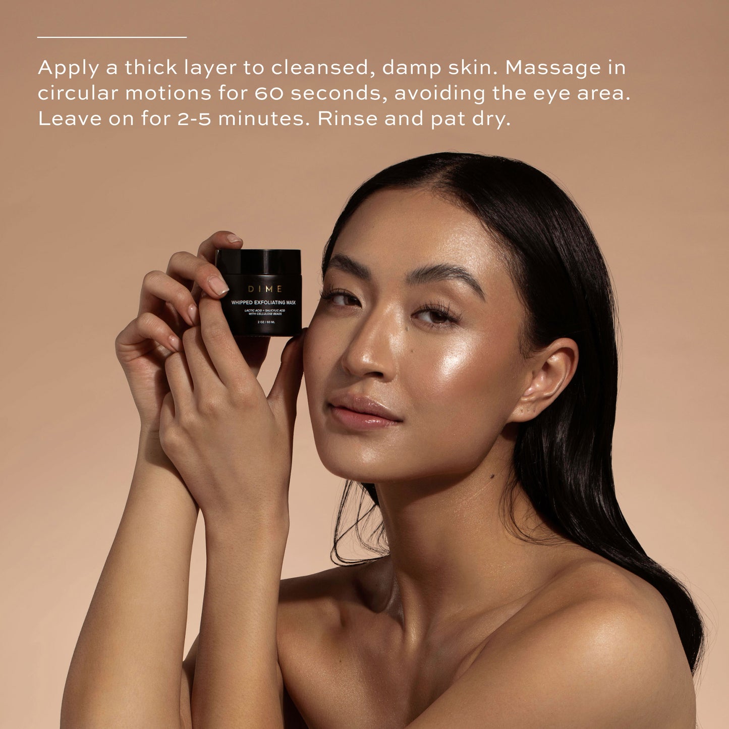 application directions of whipped mask