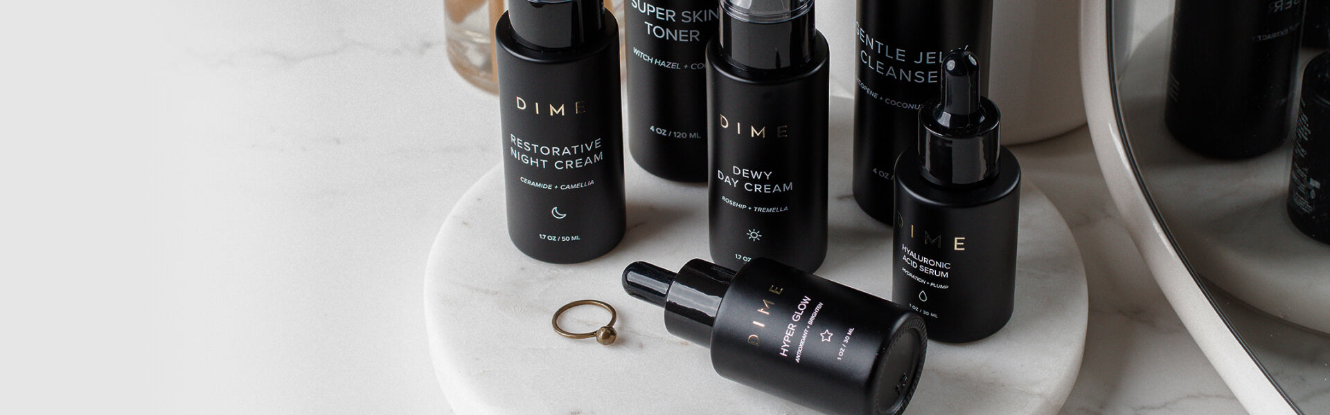 DIME Beauty bundle builder banner